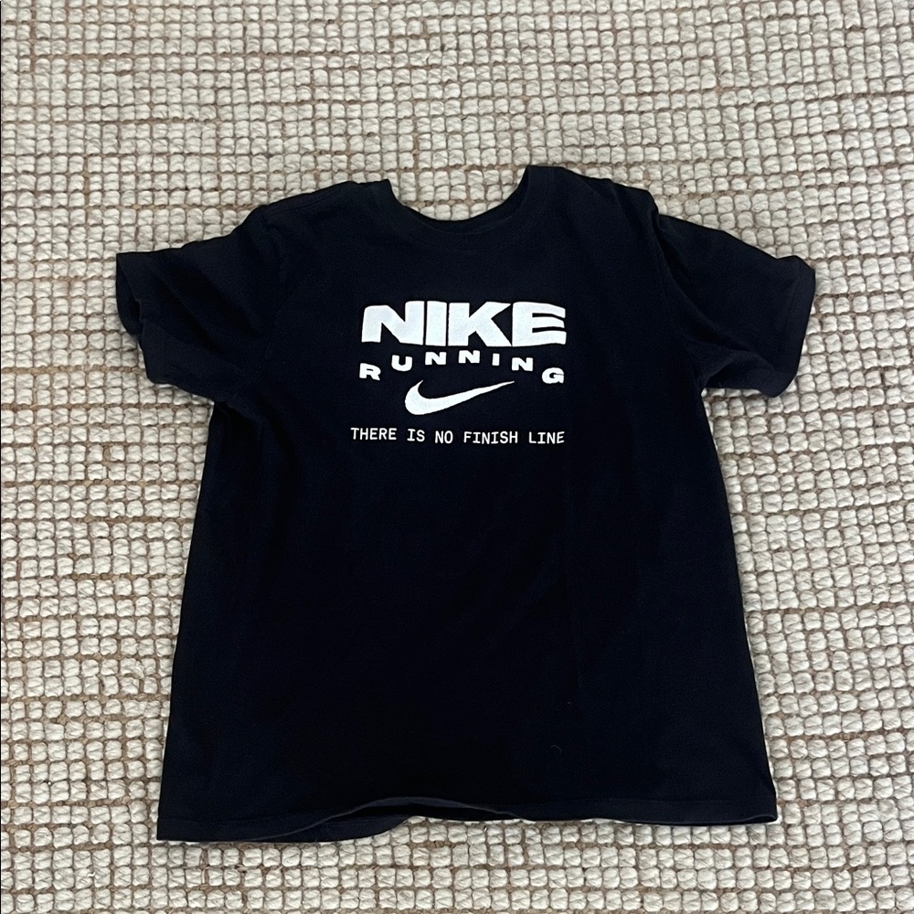 Nike Kids Black Running Tee